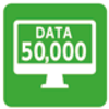 データ保存50,000件