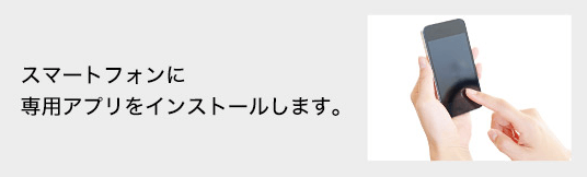 スマートフォンをセット