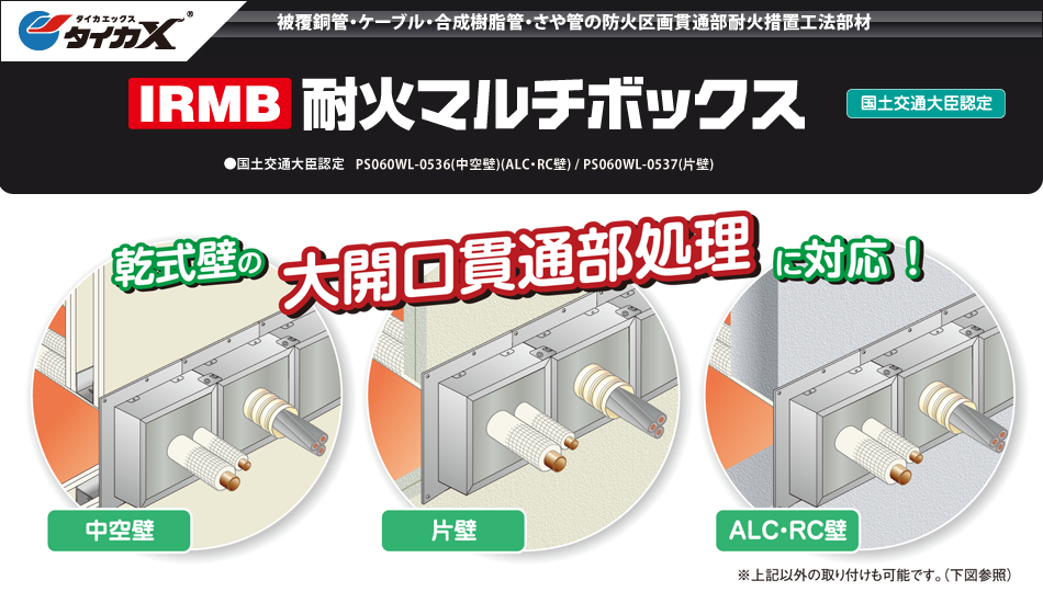 サファイヤープロシリーズ IRMB耐火マルチボックス