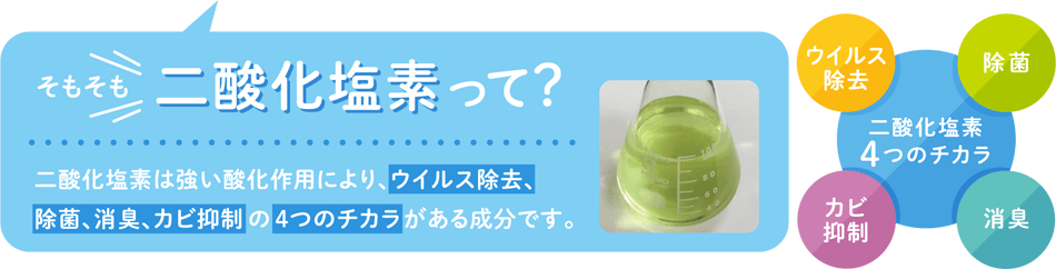 そもそも二酸化塩素って?