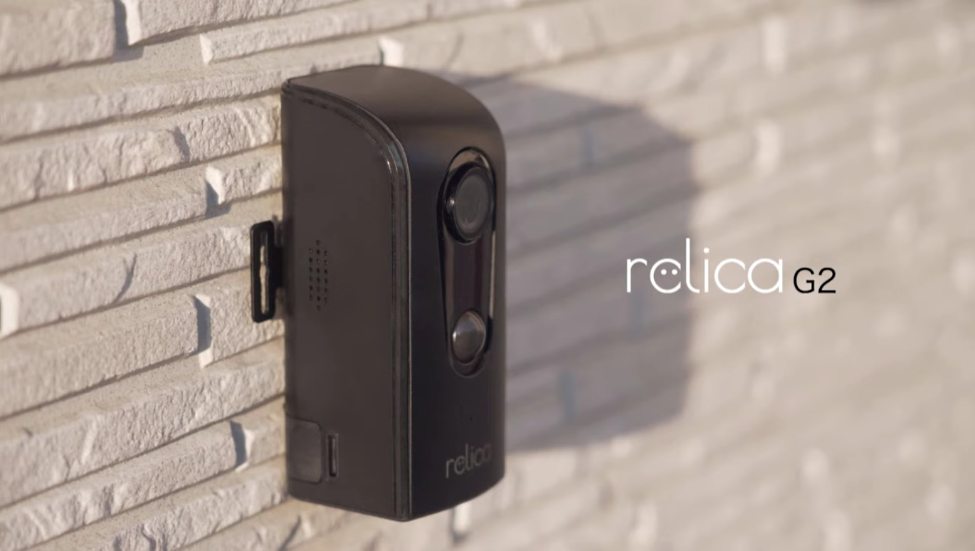 【新品】モバイルスマートカメラ relica G2 防犯カメラ 監視カメラ 屋外 ワイヤレス 新時代の監視カメラ